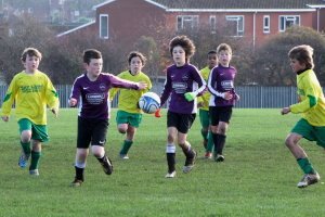 Weekley Rovers Players in Game